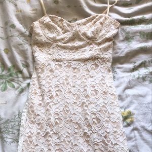 Elegant Urban Outfitters fitted dress.